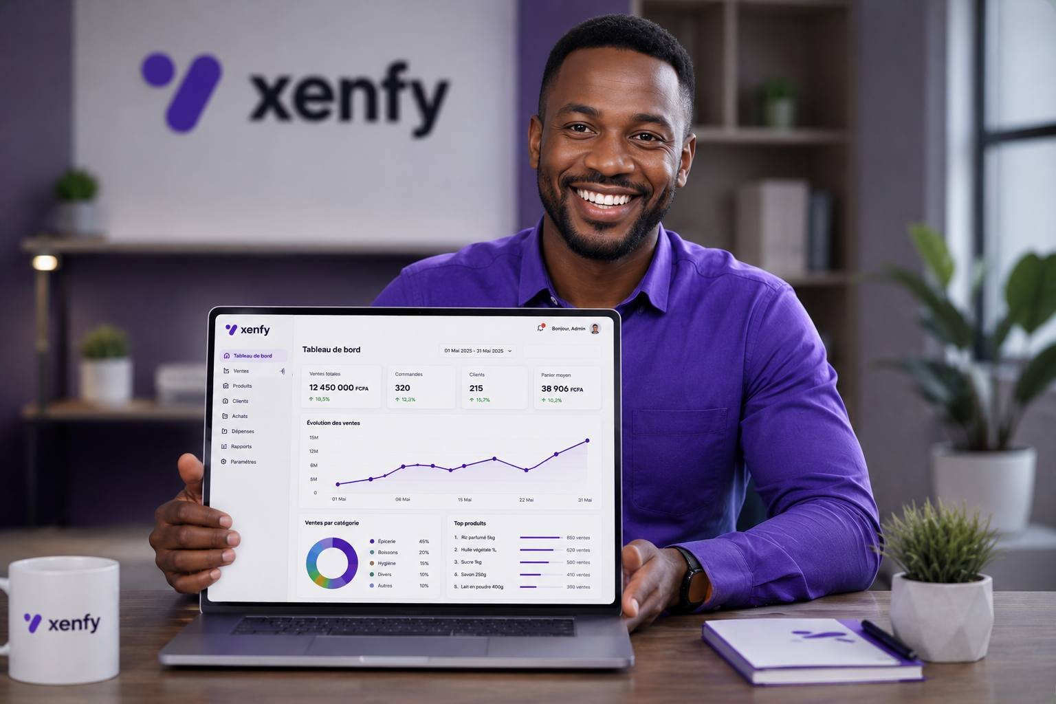 Xenfy Dashboard Interface